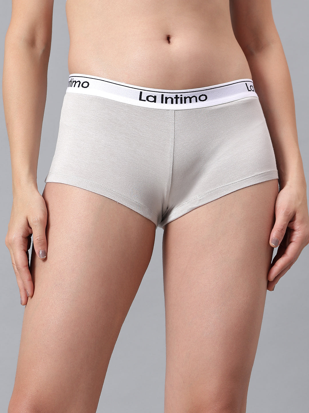 Luxury women's boyshort panty from La Intimo in a single pack, offering comfort and premium quality fabric.