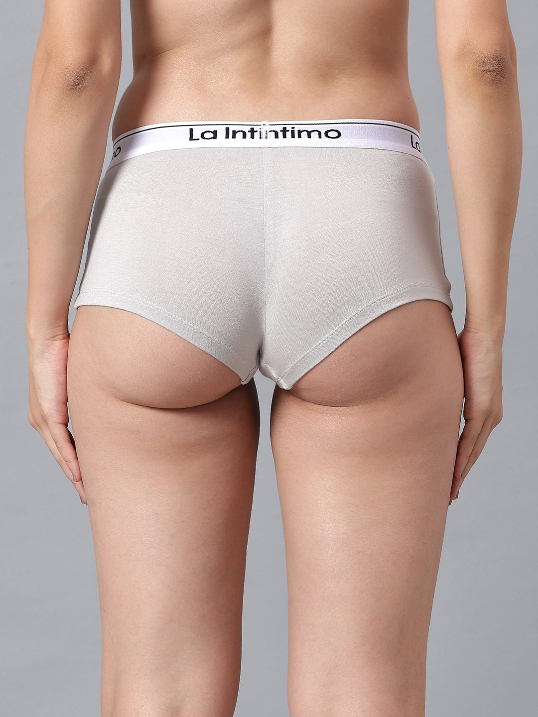 Luxury women's boyshort panty from La Intimo in a single pack, offering comfort and premium quality fabric.