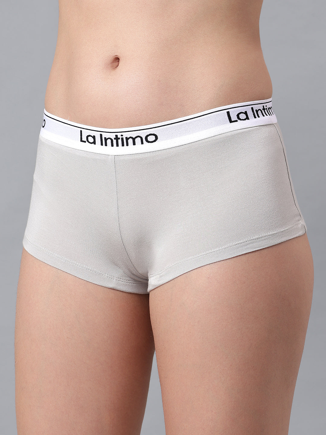 Luxury women's boyshort panty from La Intimo in a single pack, offering comfort and premium quality fabric.