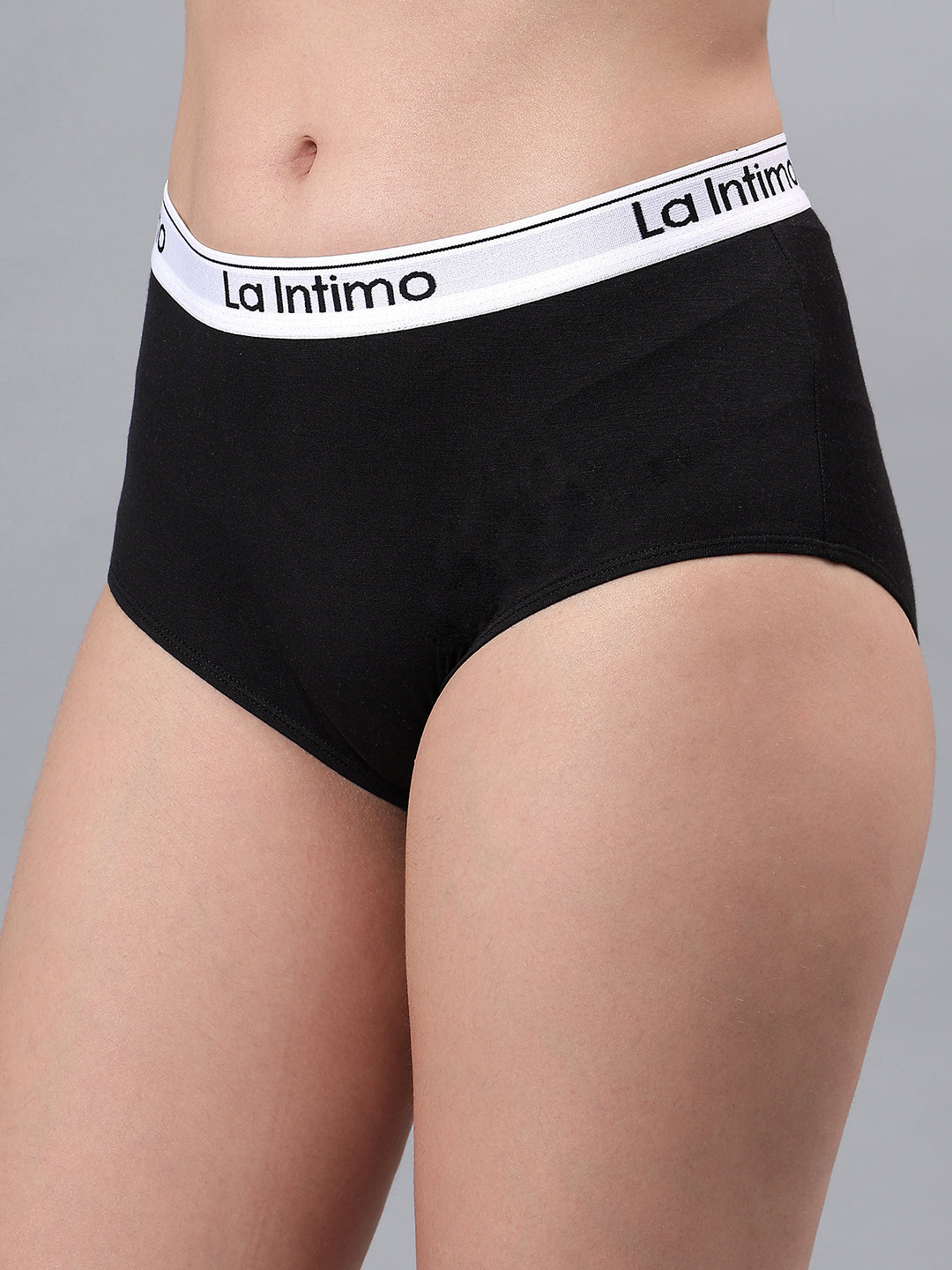 Luxury women’s full brief panty in single pack from La Intimo, designed for comfort, style, and a perfect fit.