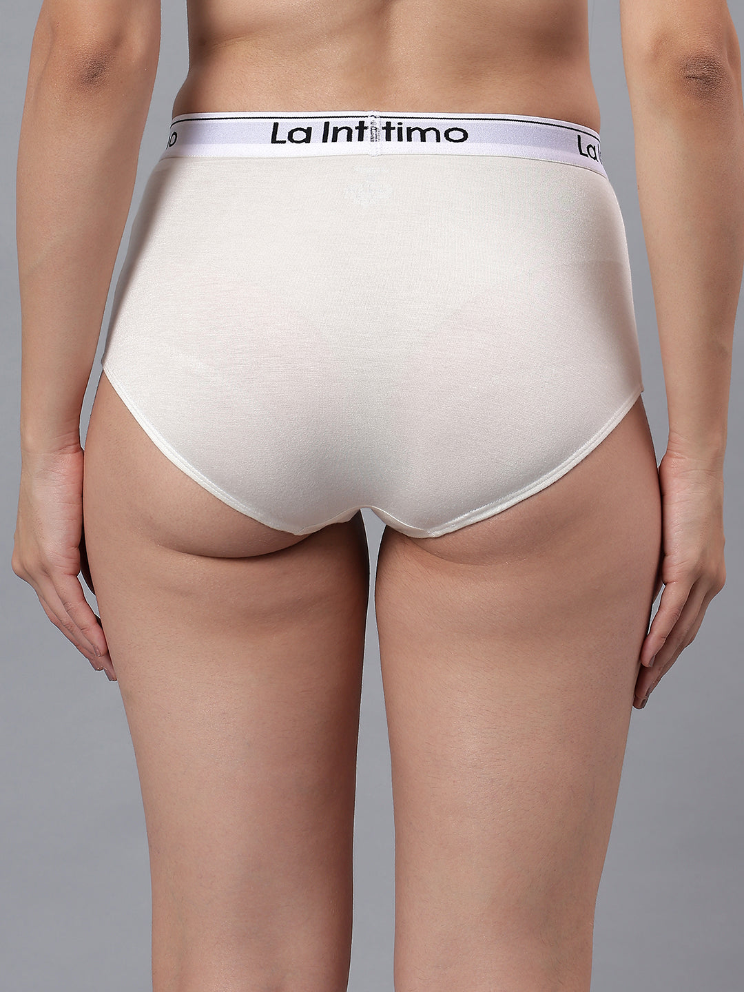 Luxury women’s full brief panty in single pack from La Intimo, designed for comfort, style, and a perfect fit.