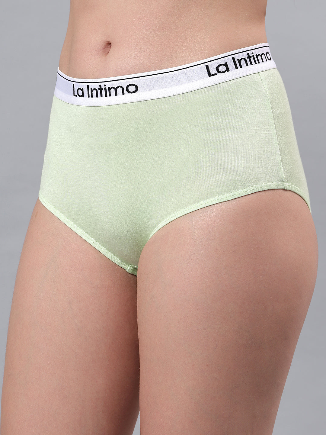 Luxury women’s full brief panty in single pack from La Intimo, designed for comfort, style, and a perfect fit.