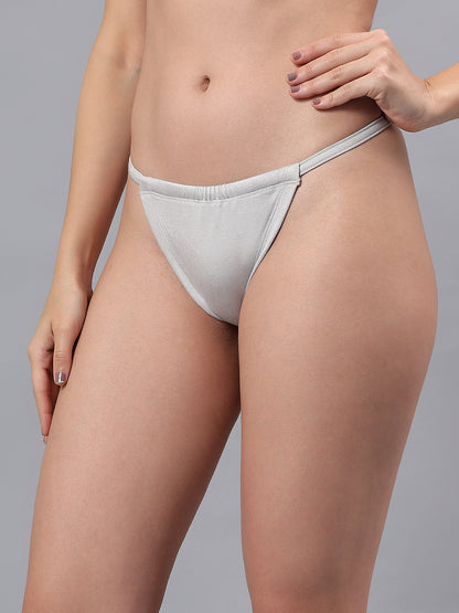 Luxury women’s G-string panty in single pack from La Intimo, designed for a comfortable and stylish fit.