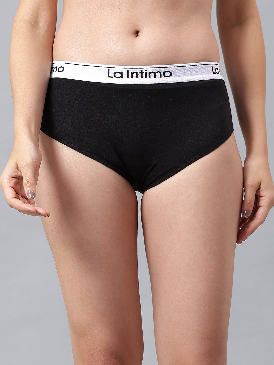 Luxury women’s hipster panty in single pack from La Intimo, designed for comfort, style, and a smooth fit.