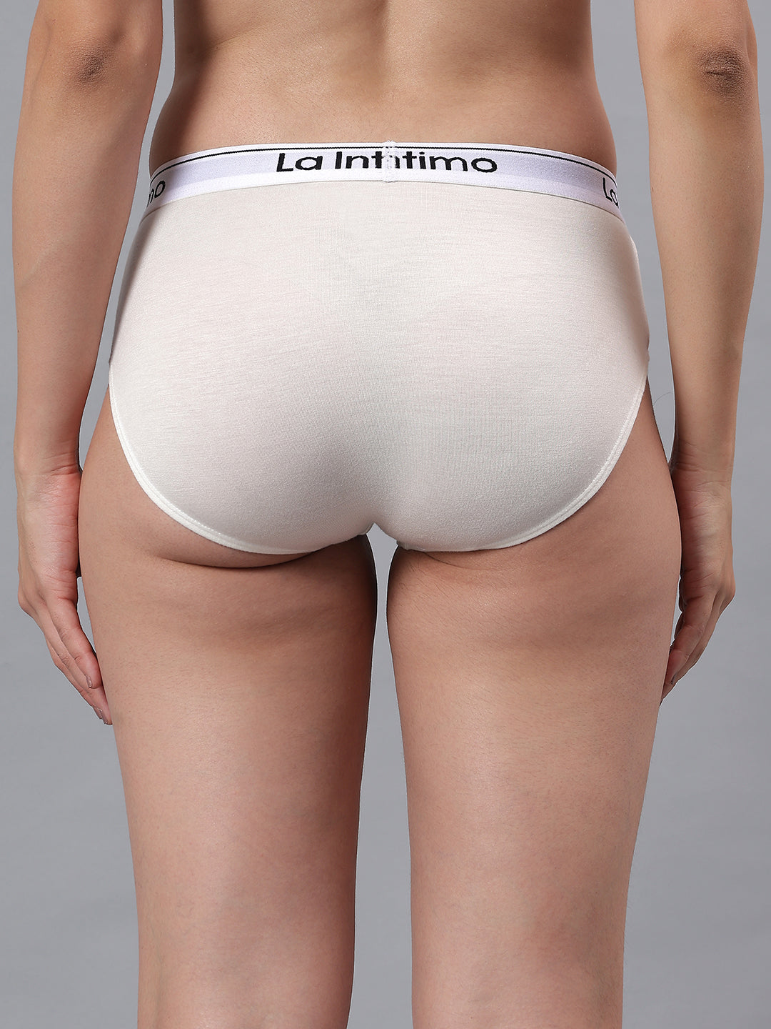 Luxury women’s hipster panty in single pack from La Intimo, designed for comfort, style, and a smooth fit.