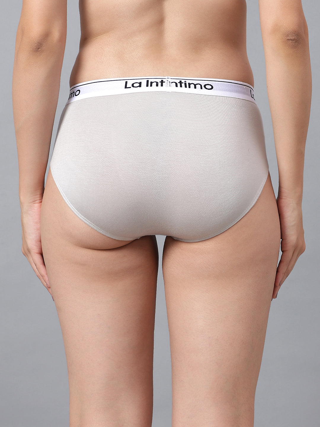 Luxury women’s hipster panty in single pack from La Intimo, designed for comfort, style, and a smooth fit.