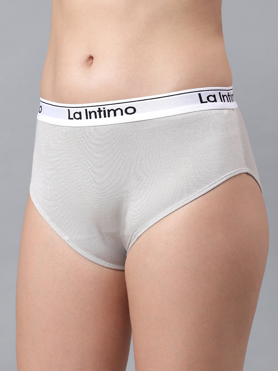 Luxury women’s hipster panty in single pack from La Intimo, designed for comfort, style, and a smooth fit.