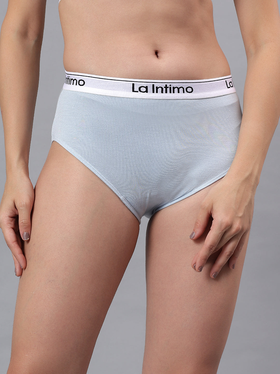 Luxury women’s hipster panty in single pack from La Intimo, designed for comfort, style, and a smooth fit.