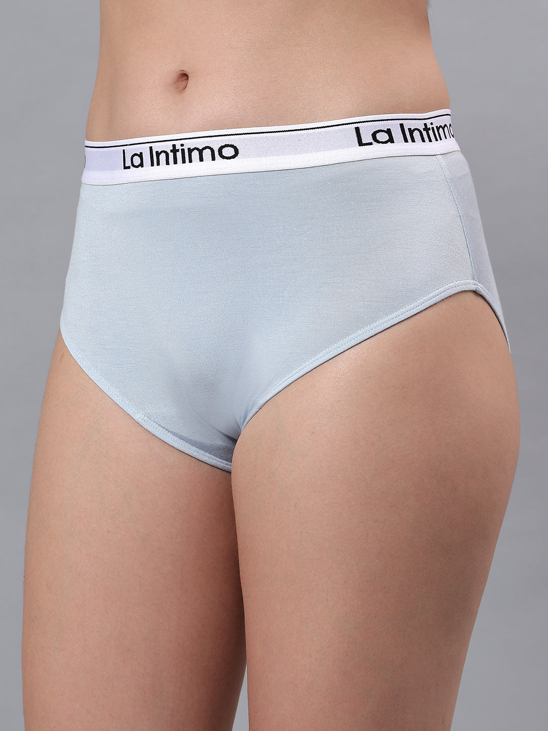 Luxury women’s hipster panty in single pack from La Intimo, designed for comfort, style, and a smooth fit.