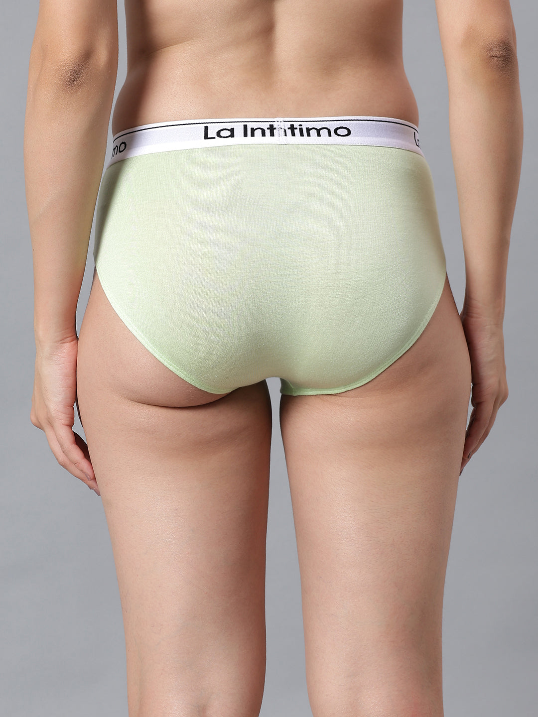 Luxury women’s hipster panty in single pack from La Intimo, designed for comfort, style, and a smooth fit.