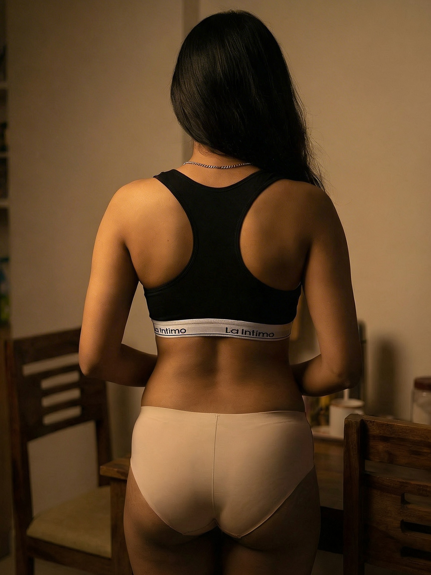 Nylon Spandex Hipster - Satiny