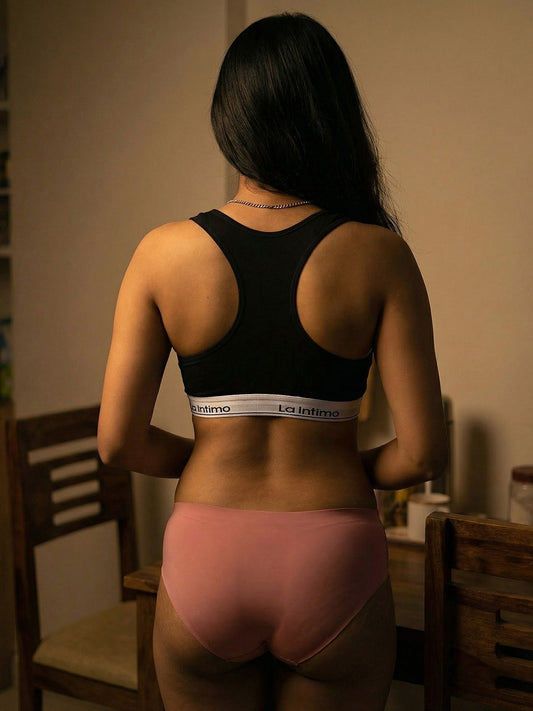 Nylon Spandex Hipster - Satiny