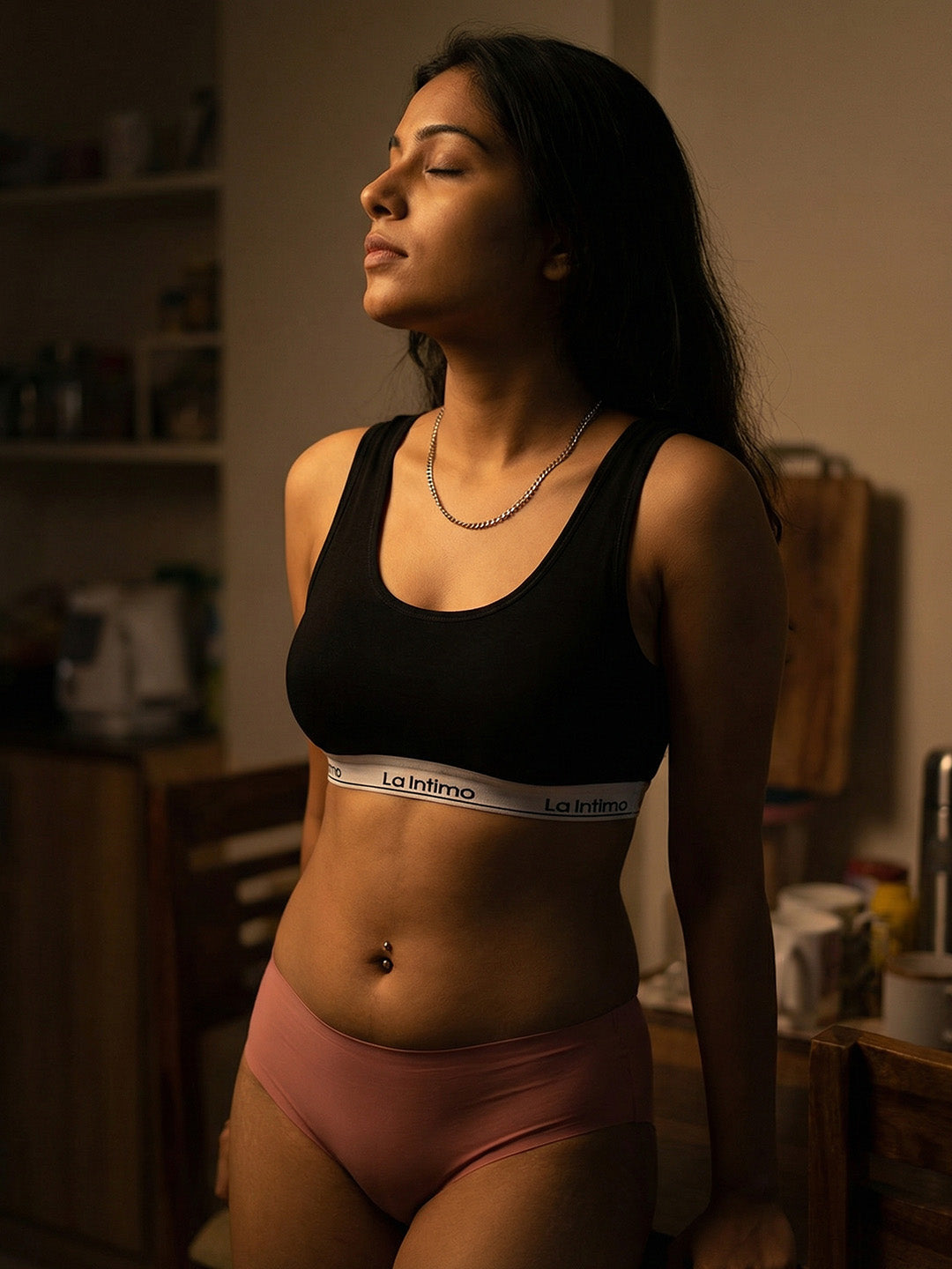 Nylon Spandex Hipster - Satiny