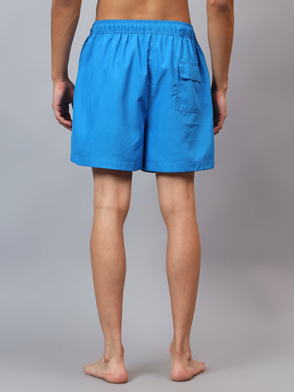 Luxury men’s swimwear – Oceanic solid Bermuda shorts from La Intimo, perfect for beach, pool, and leisure.