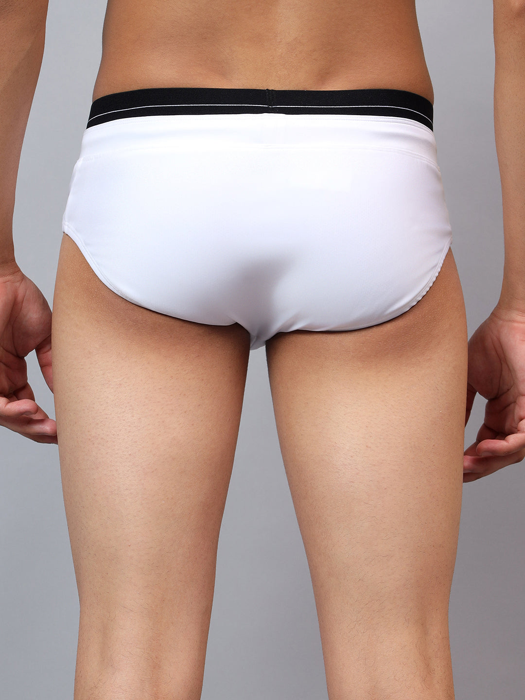 La Intimo men's luxury swim briefs from the Oceanic Solids collection in blue – Pack of 1