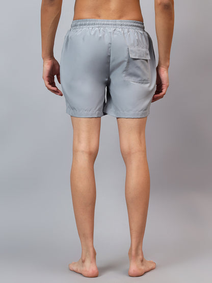 Luxury men’s swimwear – Oceanic solid boxer shorts from La Intimo, available in SinglePack for ultimate comfort and style.