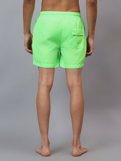 Luxury men’s swimwear – Oceanic solid boxer shorts from La Intimo, available in SinglePack for ultimate comfort and style.