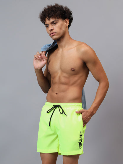 Luxury men’s swimwear – Oceanic solid boxer shorts from La Intimo, available in SinglePack for ultimate comfort and style.