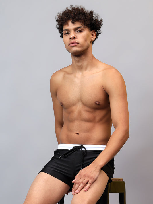 La Intimo men's luxury swim trunks from the Oceanic Solids collection – Pack of 1