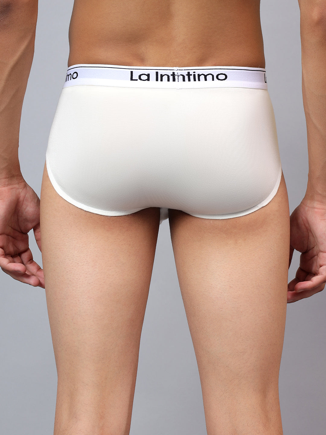 Luxury men's briefs by La Intimo in a single pack, offering premium comfort and style.