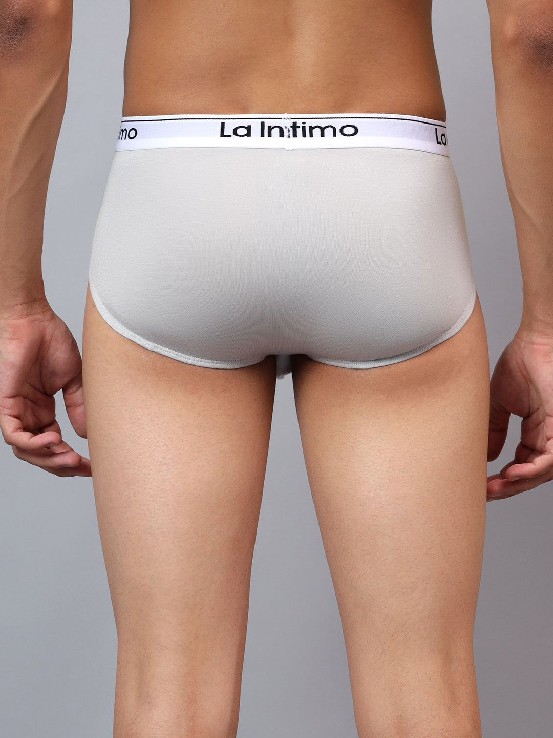 Luxury men's briefs by La Intimo in a single pack, offering premium comfort and style.