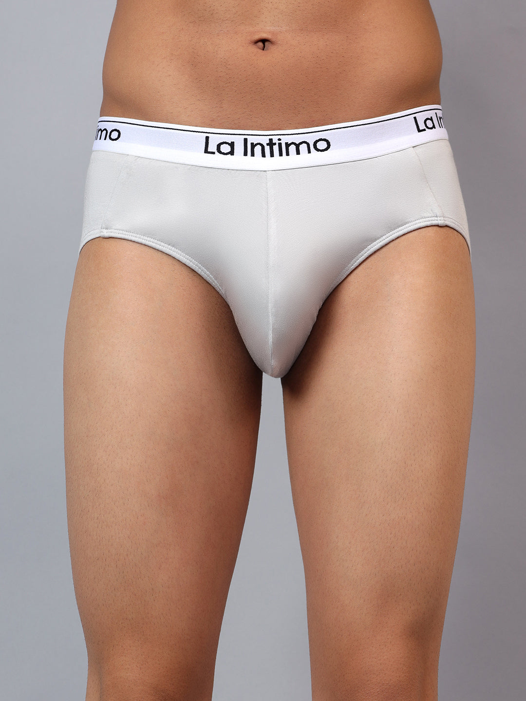 Luxury men's briefs by La Intimo in a single pack, offering premium comfort and style.