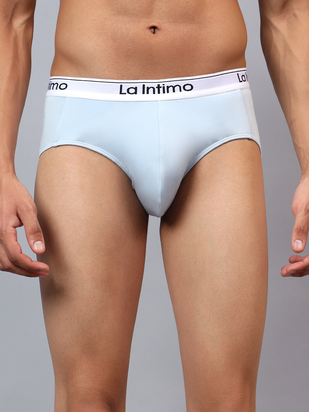 Luxury men's briefs by La Intimo in a single pack, offering premium comfort and style.