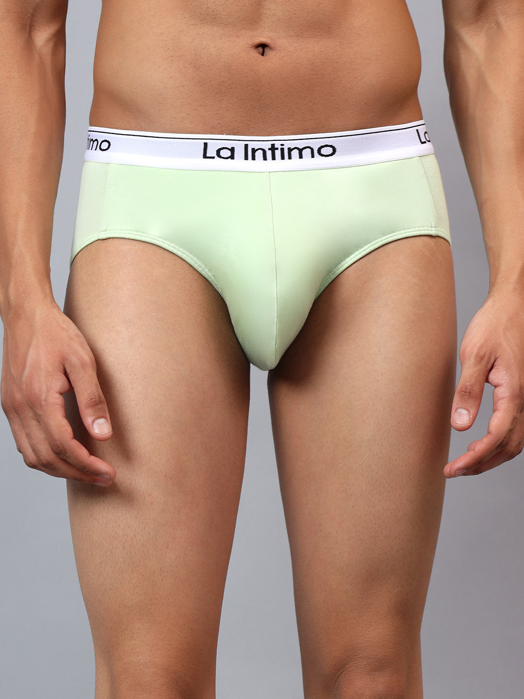 Luxury men's briefs by La Intimo in a single pack, offering premium comfort and style.