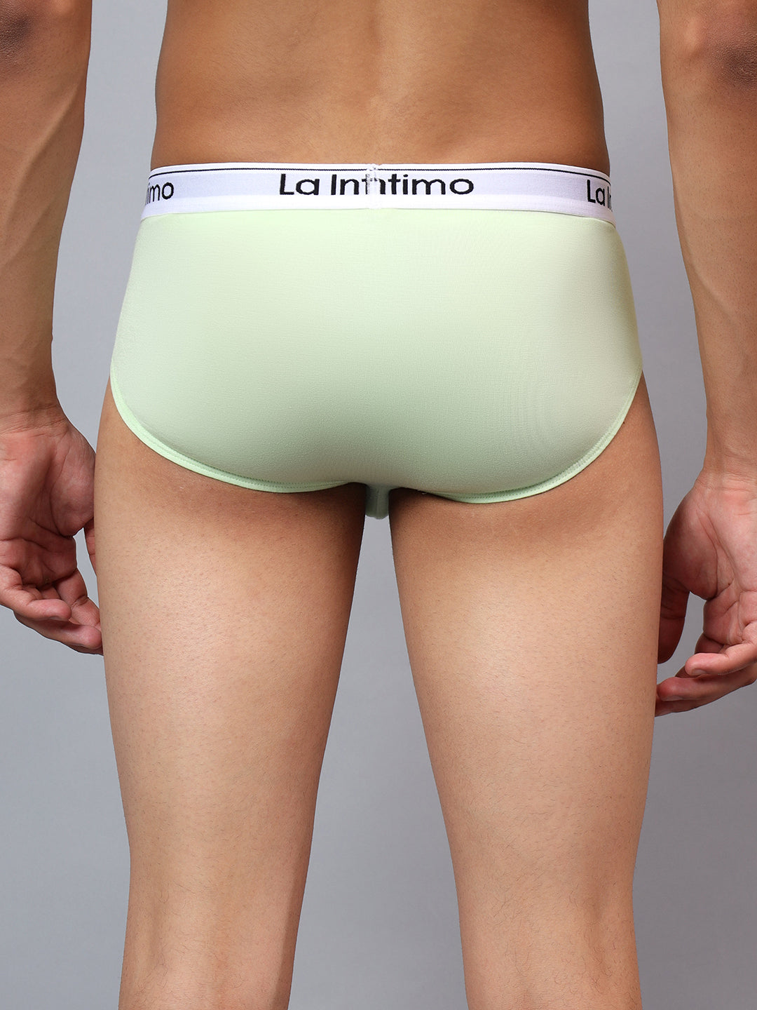 Luxury men's briefs by La Intimo in a single pack, offering premium comfort and style.