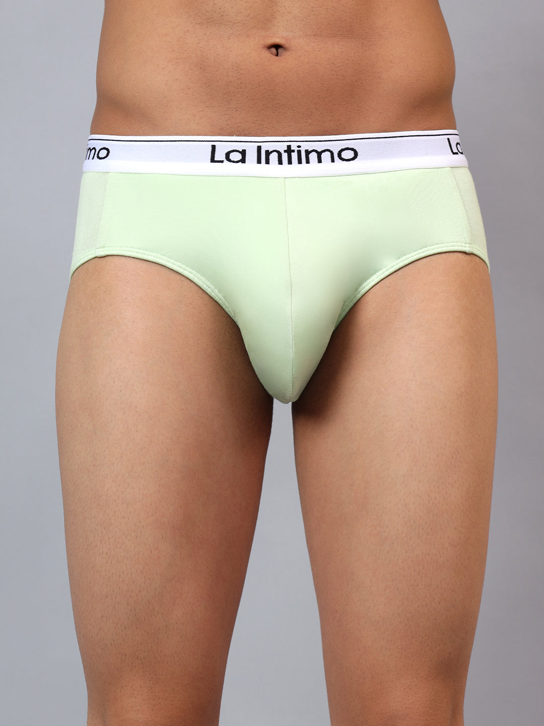 Luxury men's briefs by La Intimo in a single pack, offering premium comfort and style.