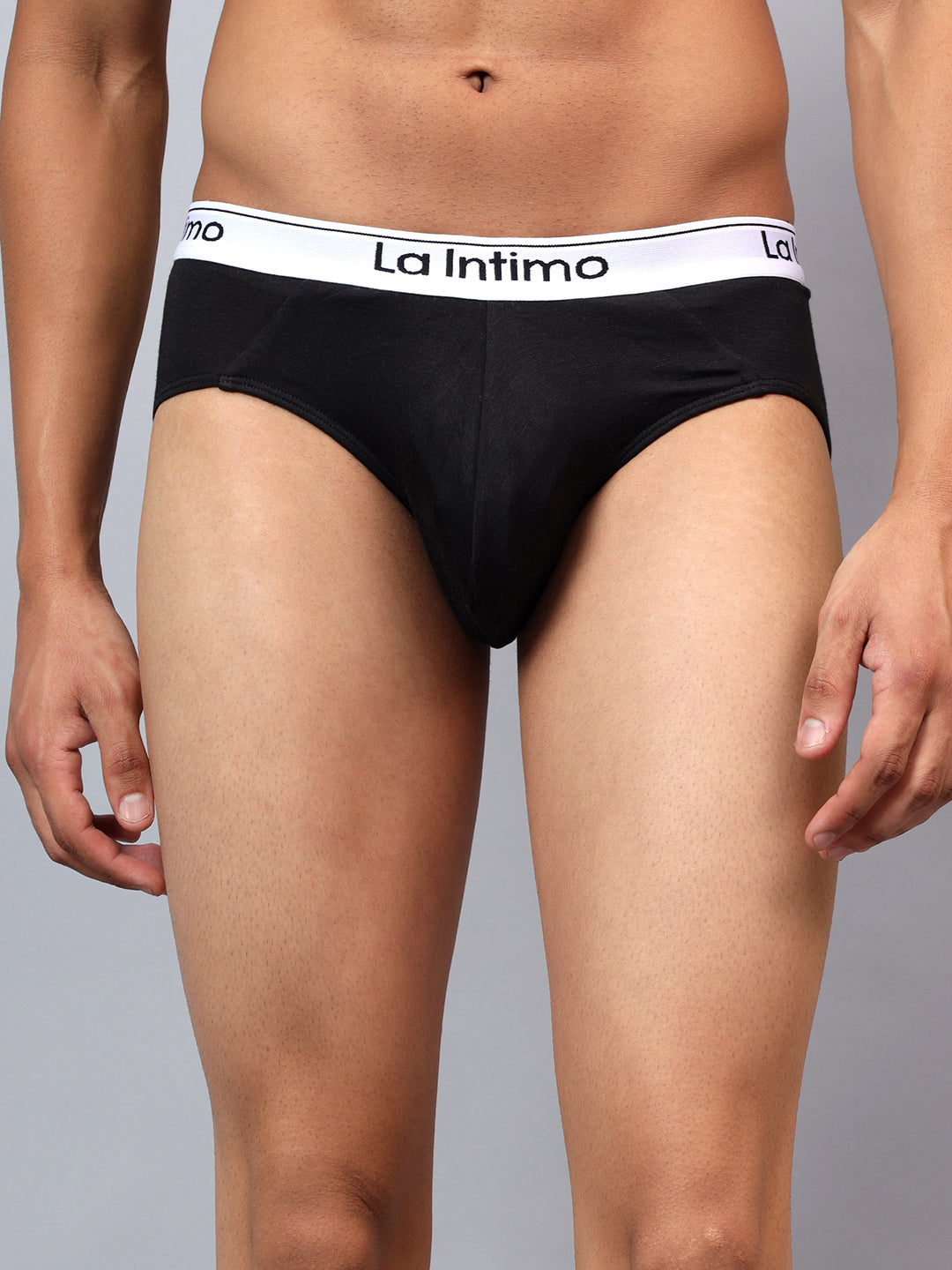 Luxury men's briefs by La Intimo, available in single pack, offering comfort and elegance.