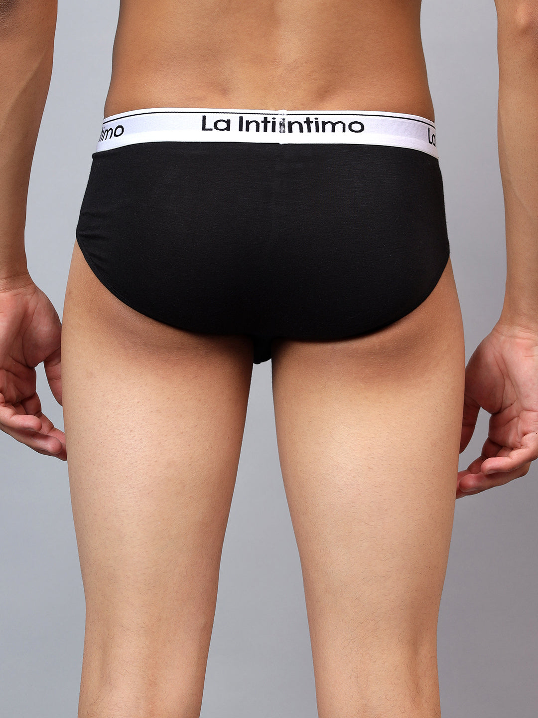 Luxury men's briefs by La Intimo, available in single pack, offering comfort and elegance.