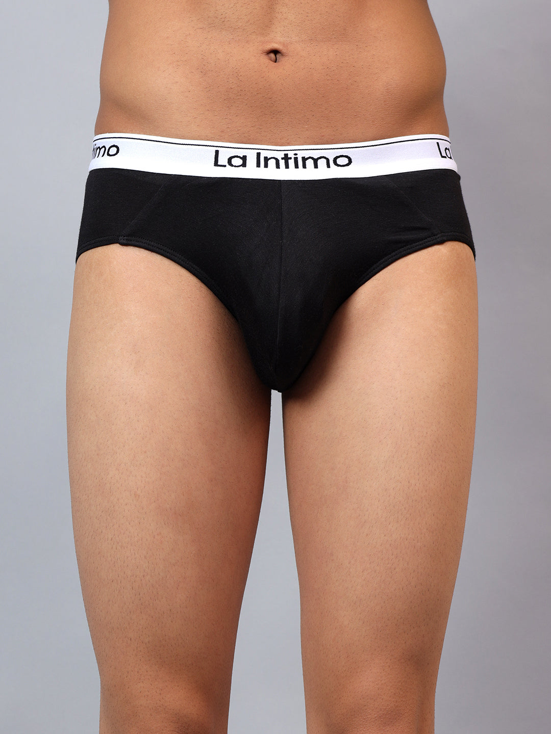 Luxury men's briefs by La Intimo, available in single pack, offering comfort and elegance.