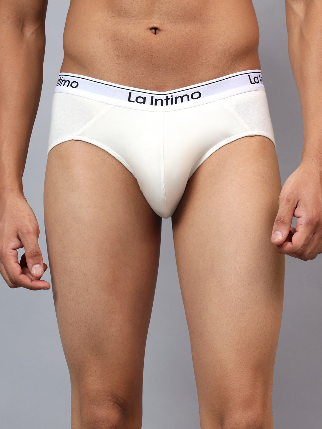 Luxury men's briefs by La Intimo, available in single pack, offering comfort and elegance.