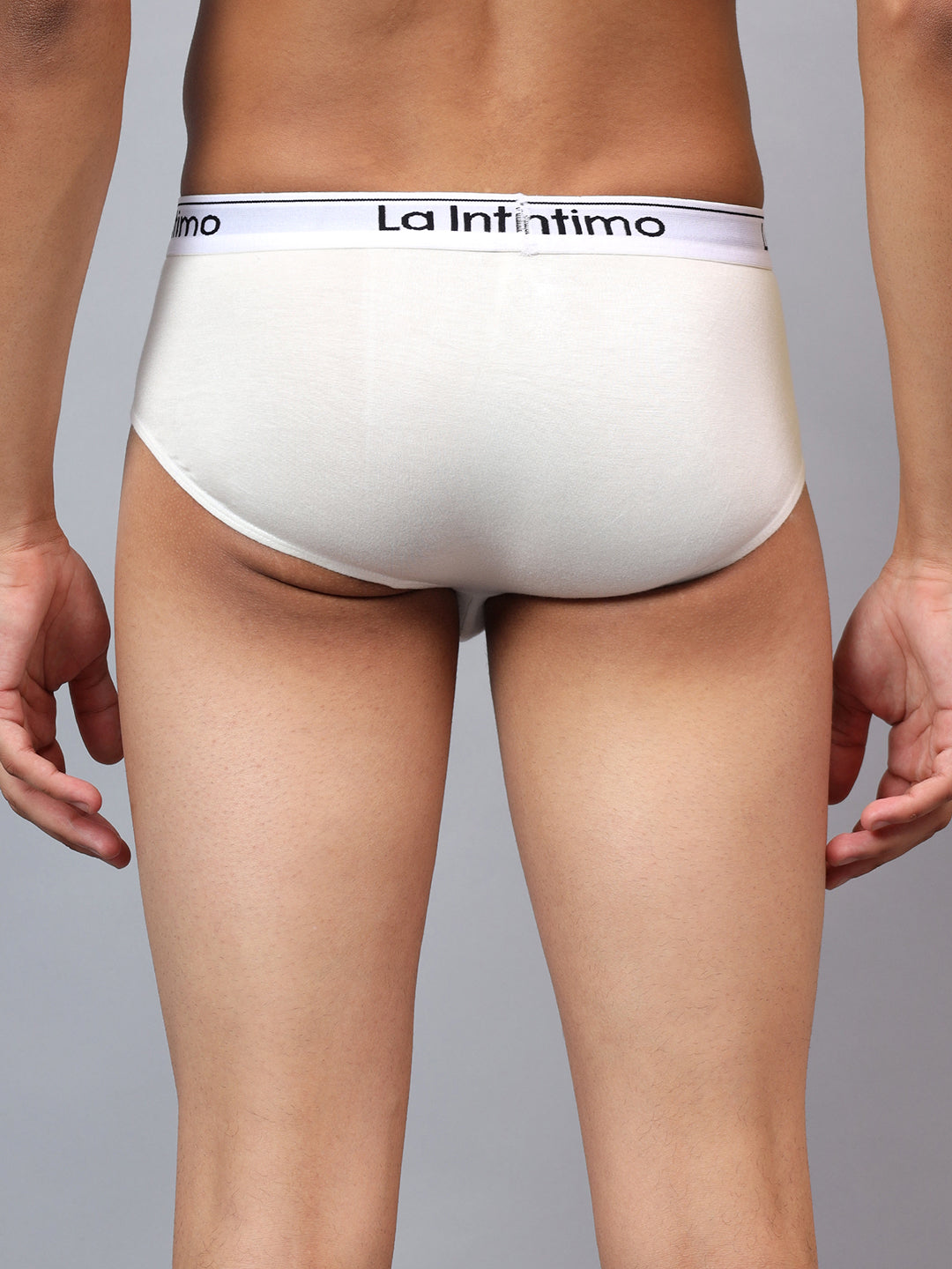 Luxury men's briefs by La Intimo, available in single pack, offering comfort and elegance.