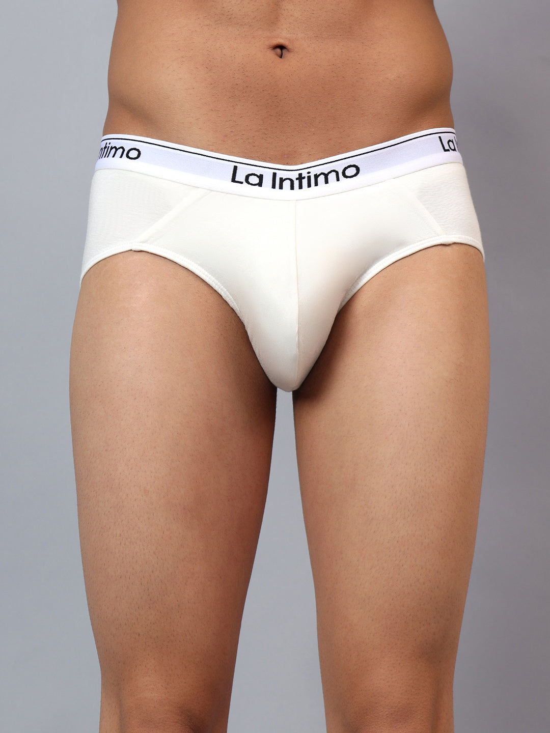 Luxury men's briefs by La Intimo, available in single pack, offering comfort and elegance.