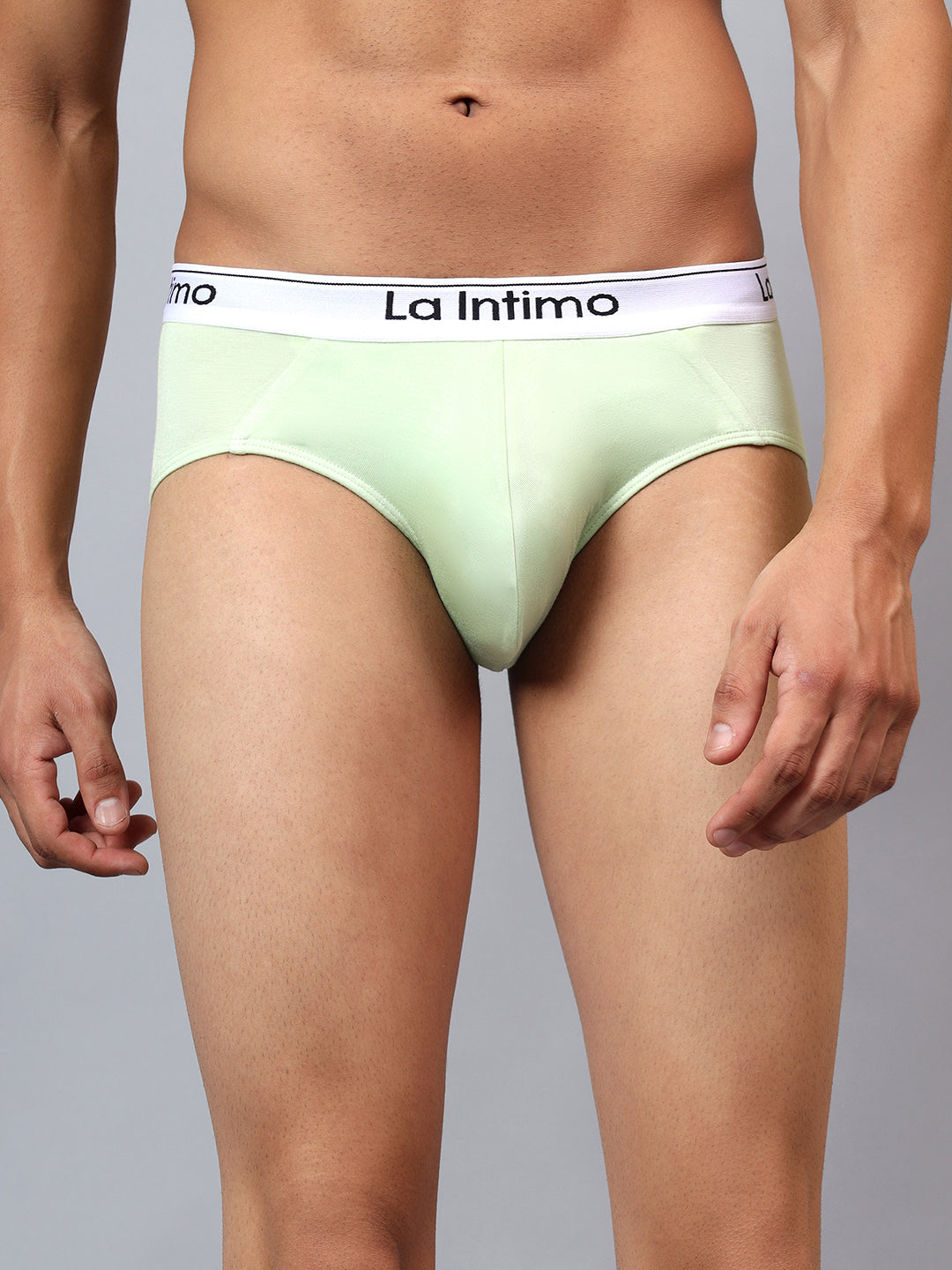 Luxury men's briefs by La Intimo, available in single pack, offering comfort and elegance.