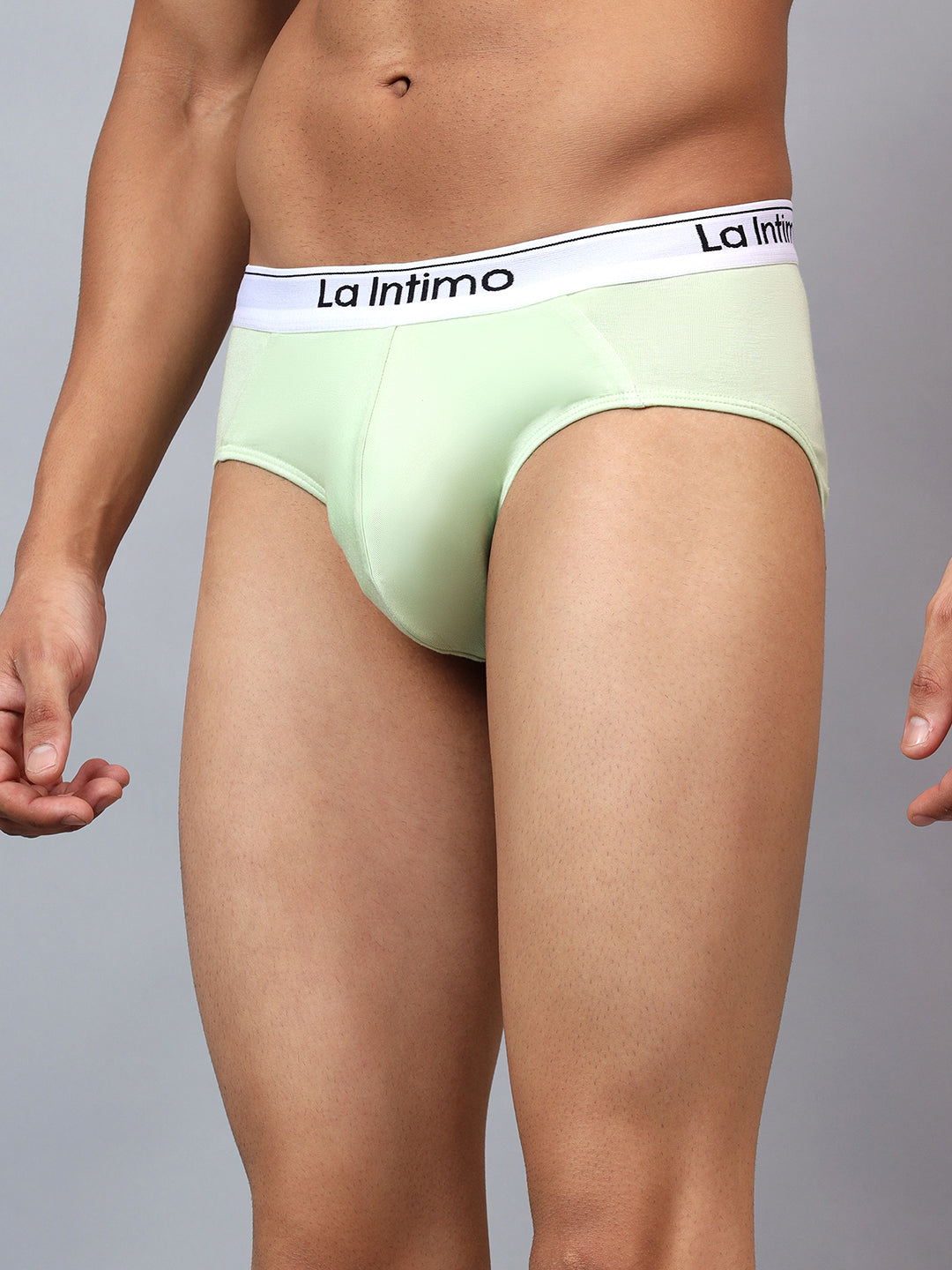 Luxury men's briefs by La Intimo, available in single pack, offering comfort and elegance.