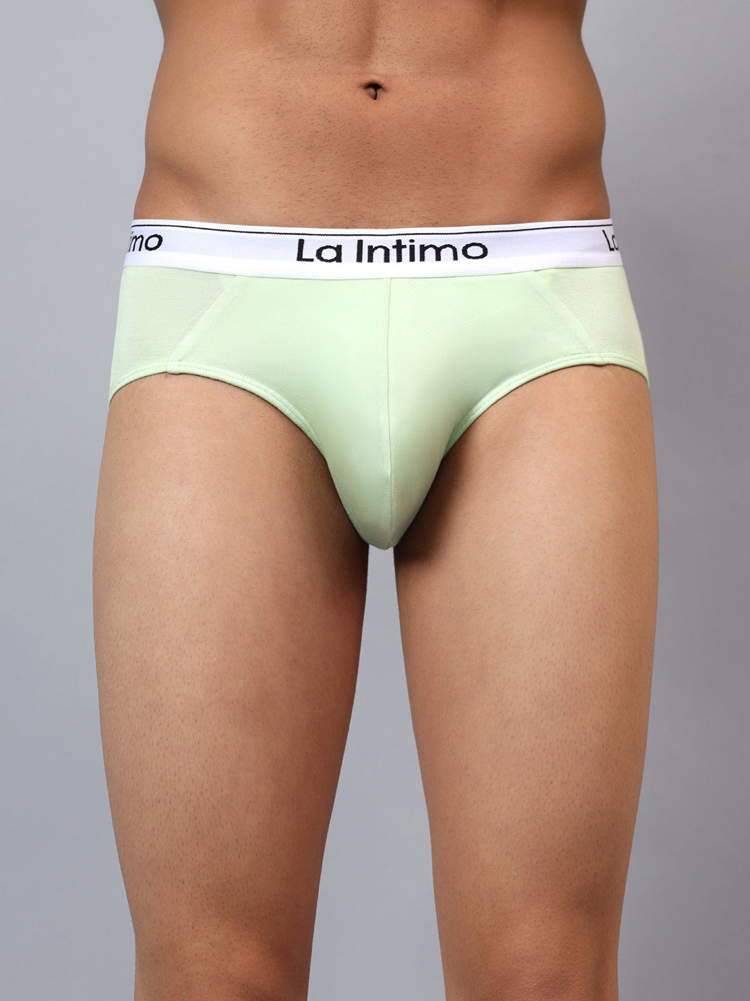 Luxury men's briefs by La Intimo, available in single pack, offering comfort and elegance.