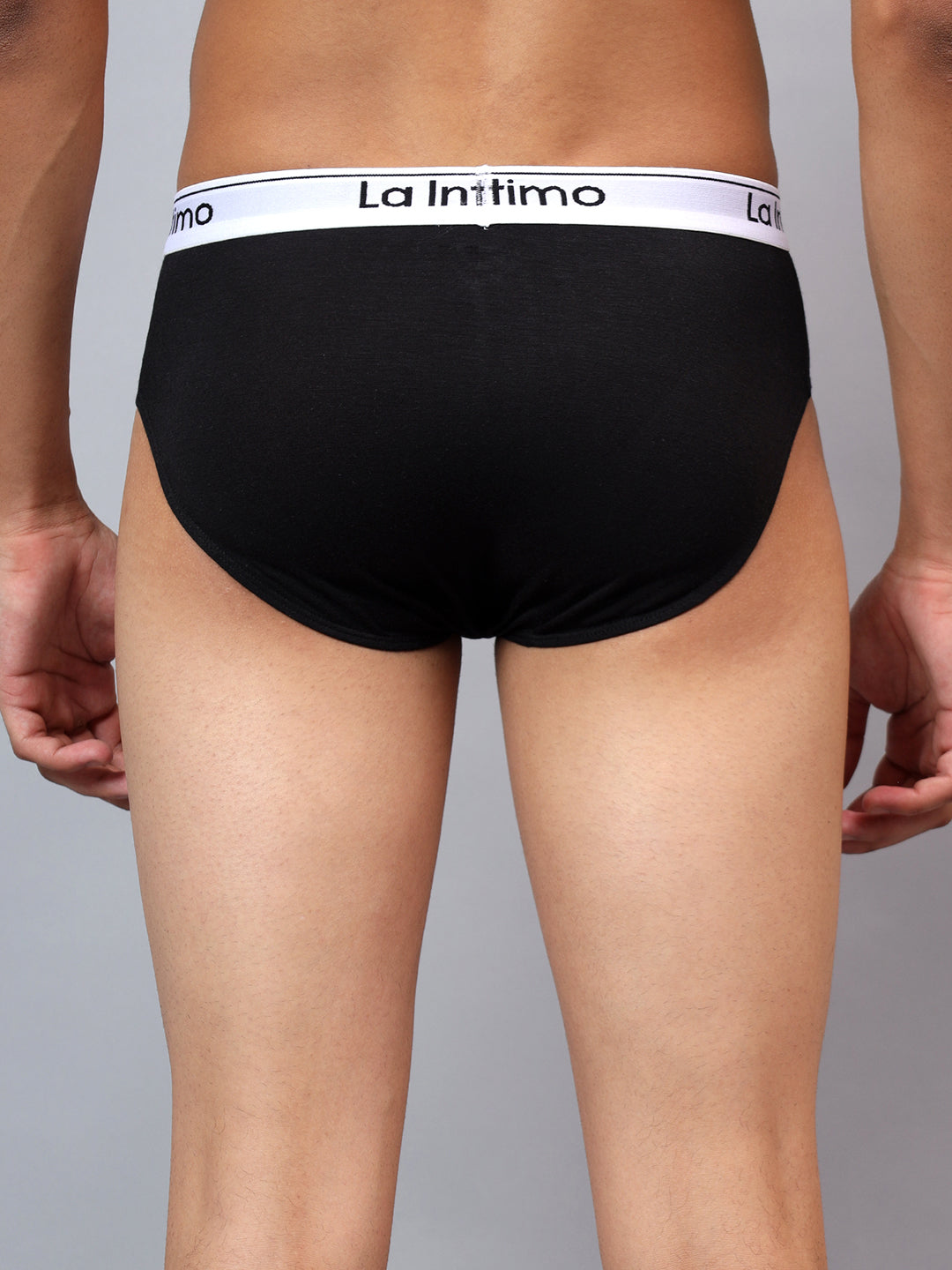 Luxury men's briefs by La Intimo in single pack, designed for comfort and style.