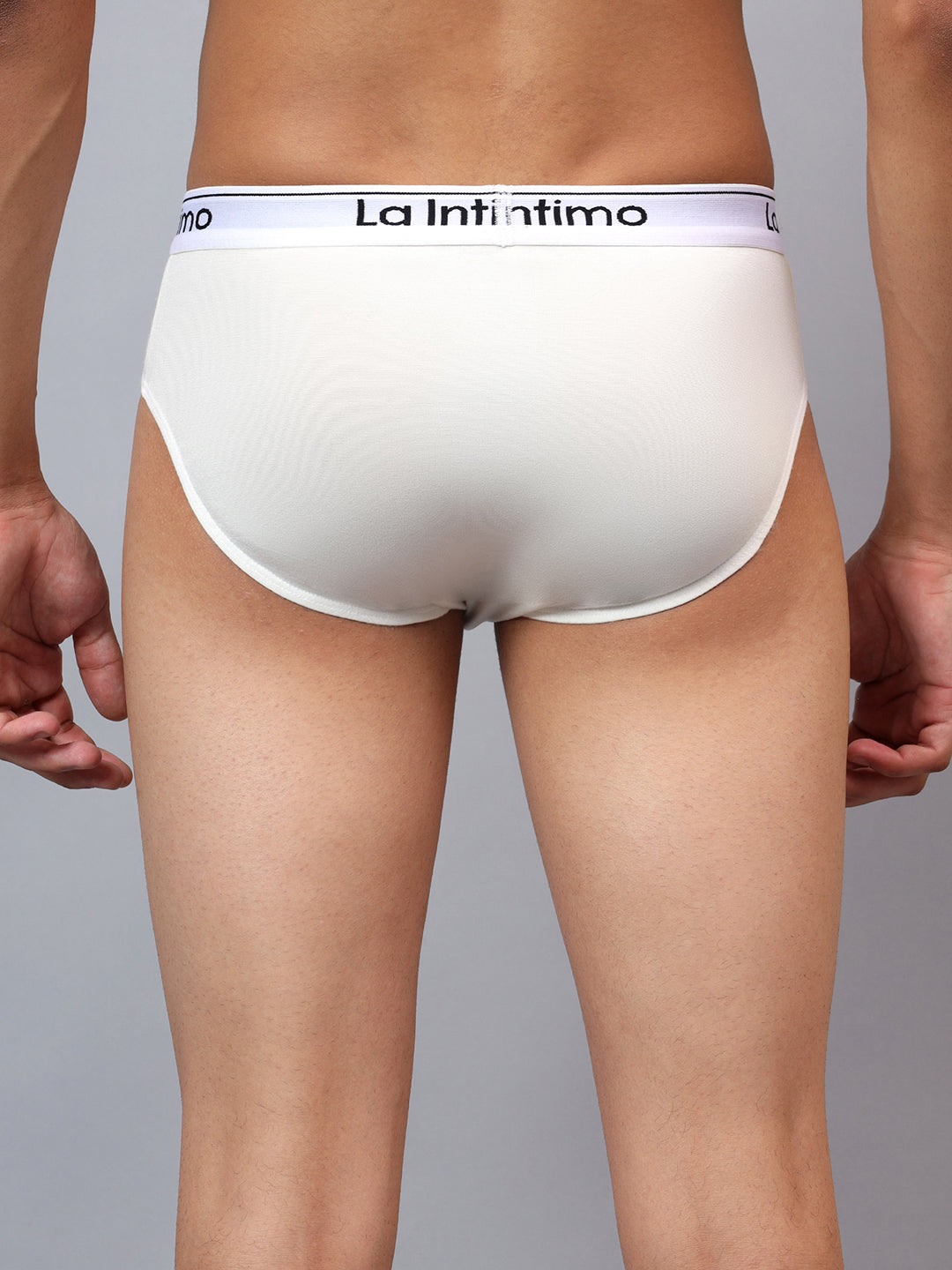 Luxury men's briefs by La Intimo in single pack, designed for comfort and style.