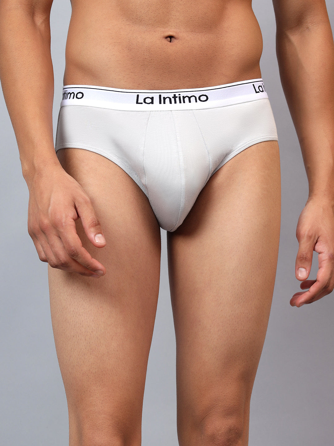 Luxury men's briefs by La Intimo in single pack, designed for comfort and style.