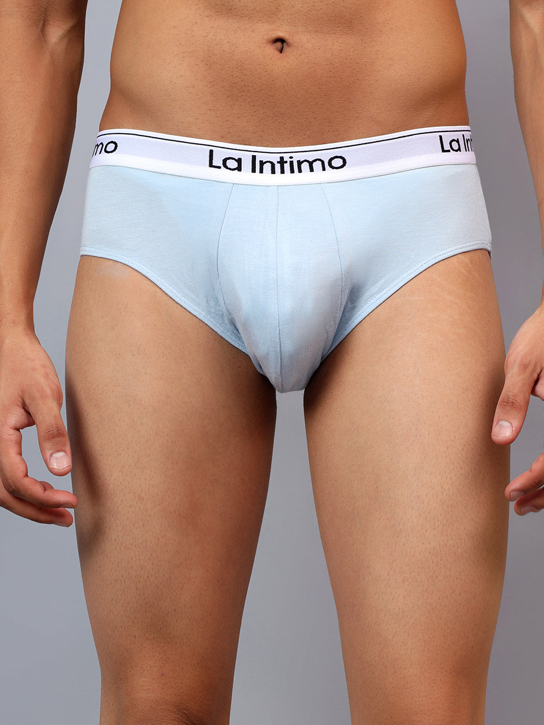 Luxury men's briefs by La Intimo in single pack, designed for comfort and style.