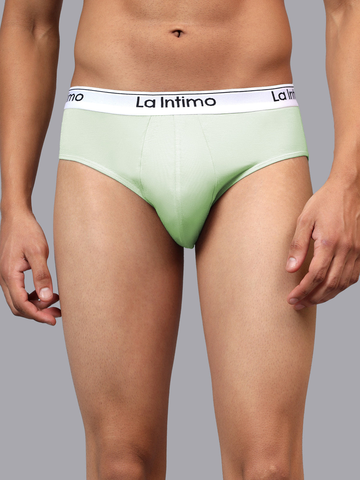 Luxury men's briefs by La Intimo in single pack, designed for comfort and style.