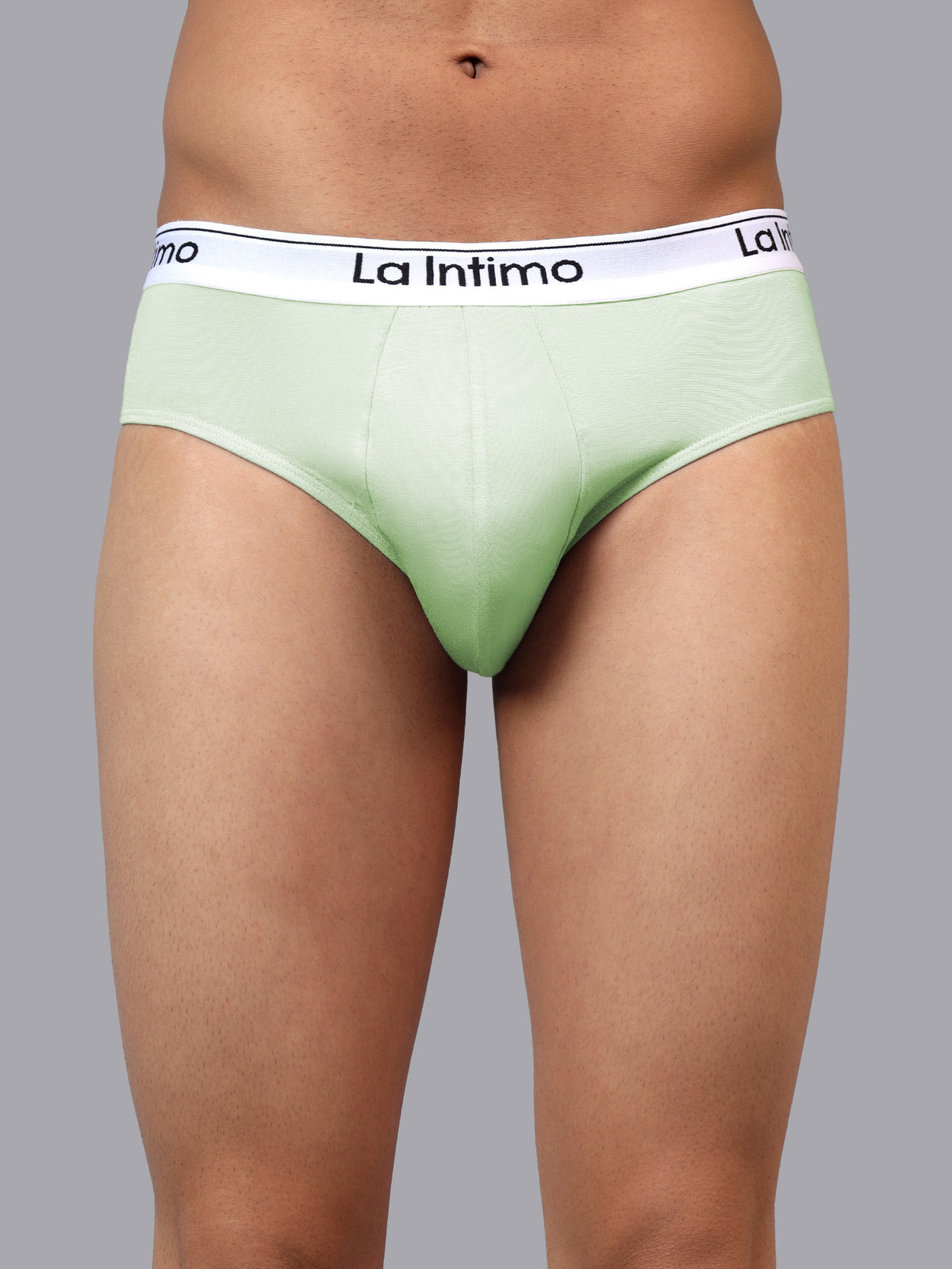 Luxury men's briefs by La Intimo in single pack, designed for comfort and style.