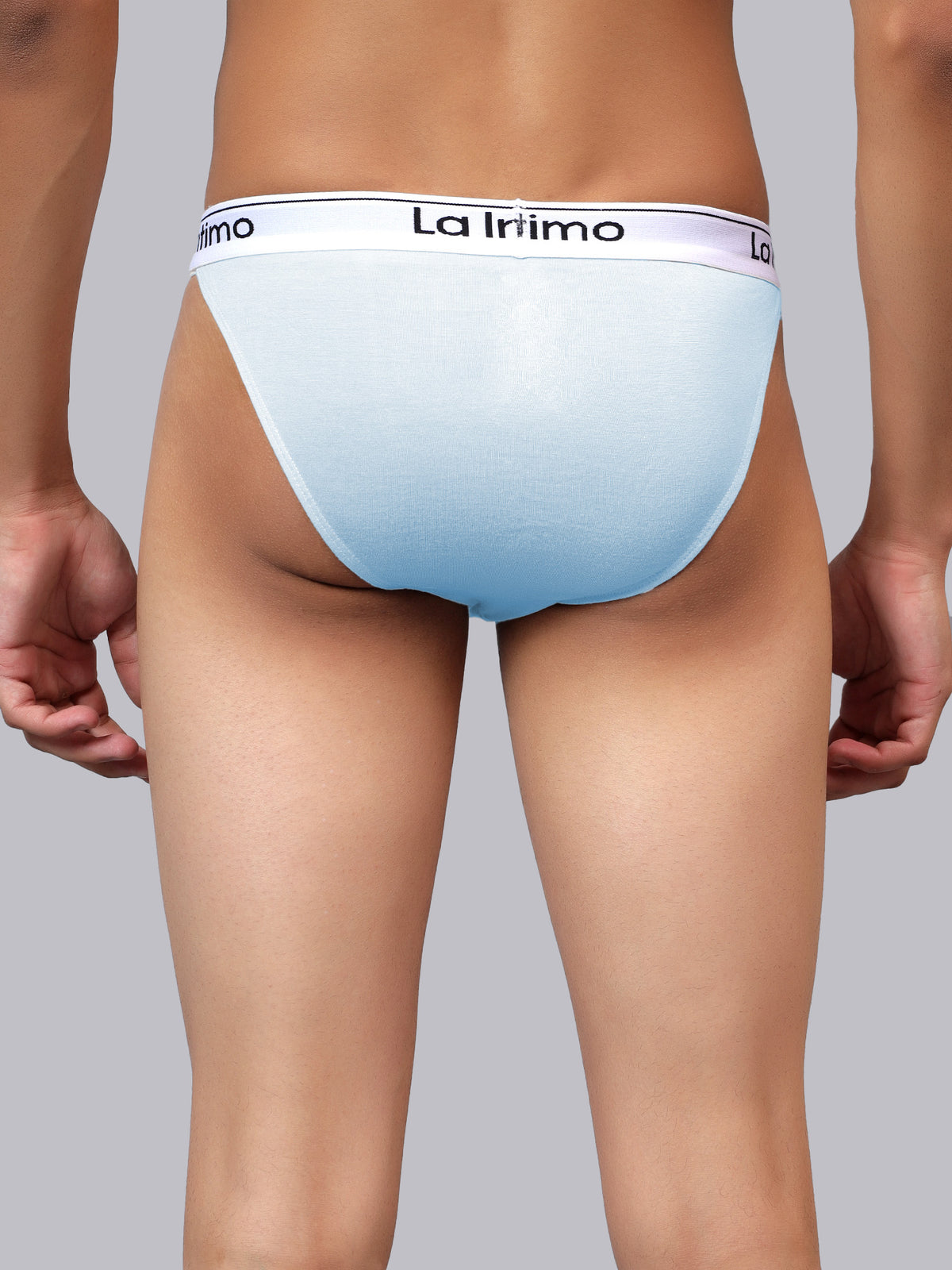 La Intimo men's luxury briefs, available in single packs for a smooth, comfortable fit and stylish design.