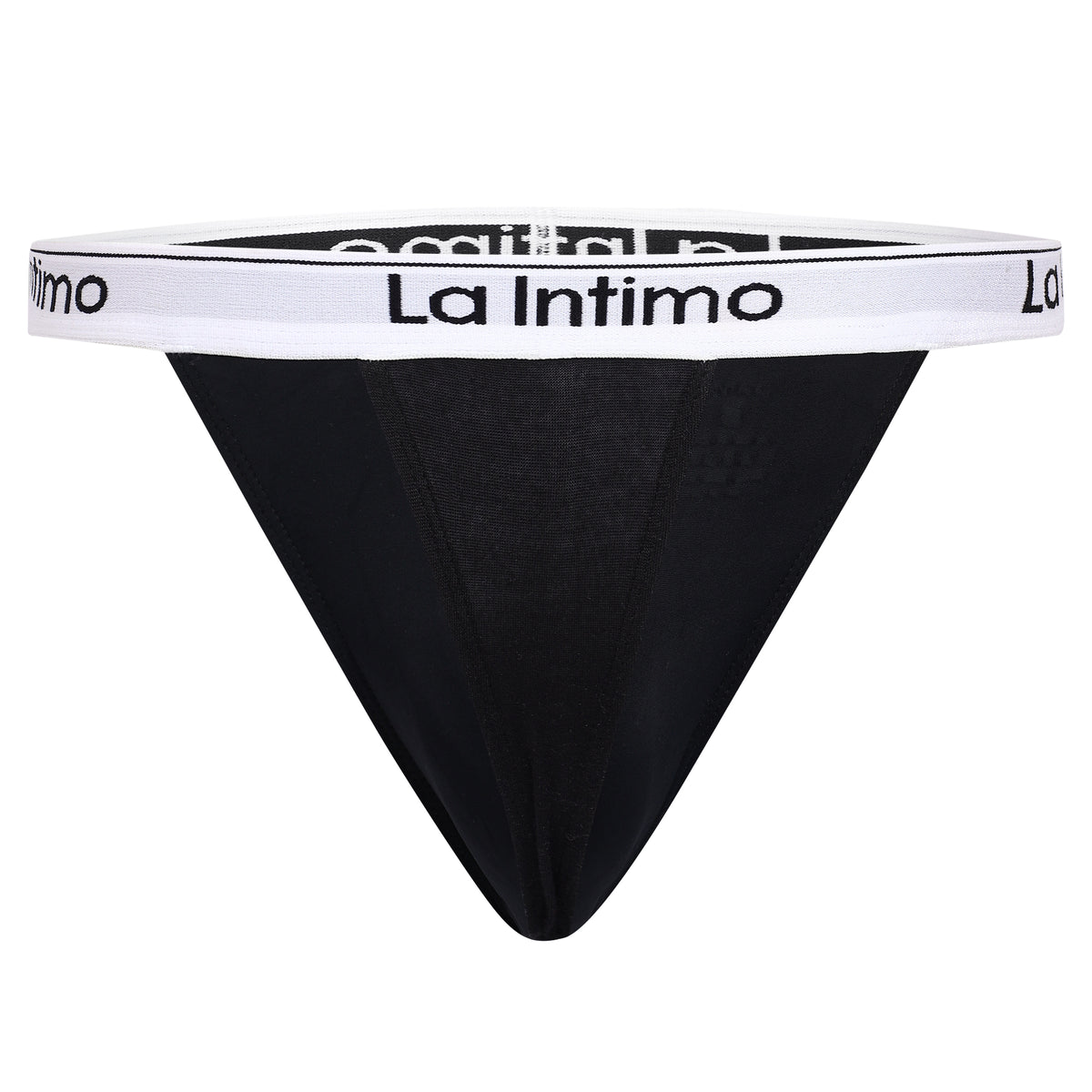 La Intimo men's luxury thongs and underwear, available in single packs for comfort and style.