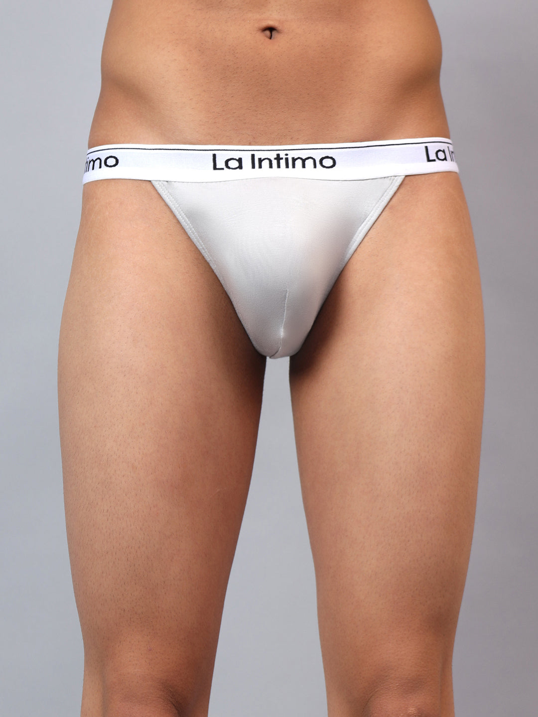 La Intimo men's luxury thongs and underwear, available in single packs for comfort and style.