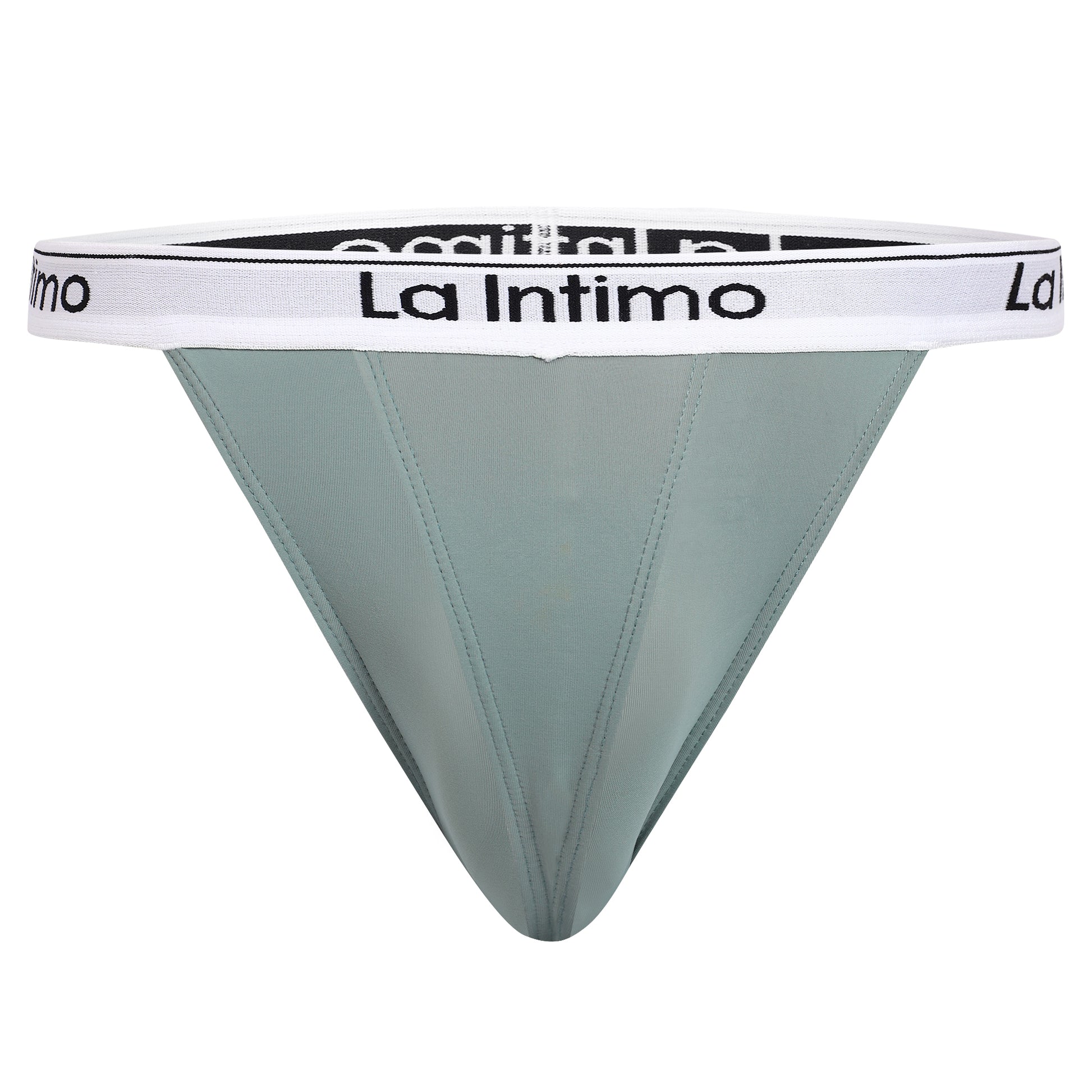 Luxury men's thongs from La Intimo in a single pack, offering comfort, style, and a perfect fit.