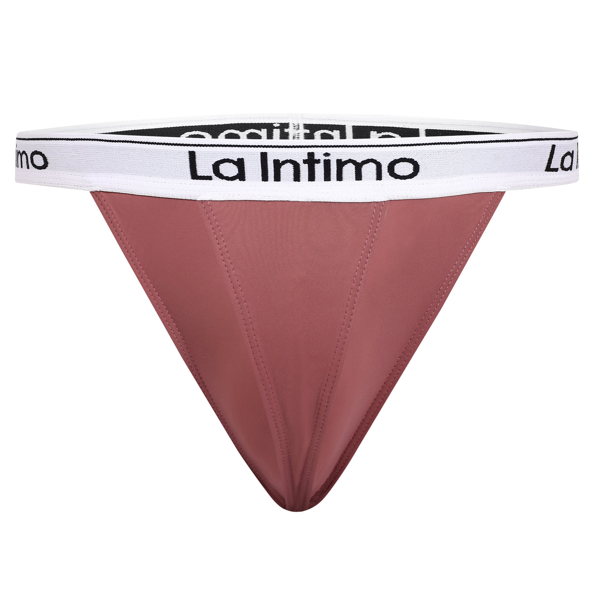 Luxury men's thongs from La Intimo in a single pack, offering comfort, style, and a perfect fit.